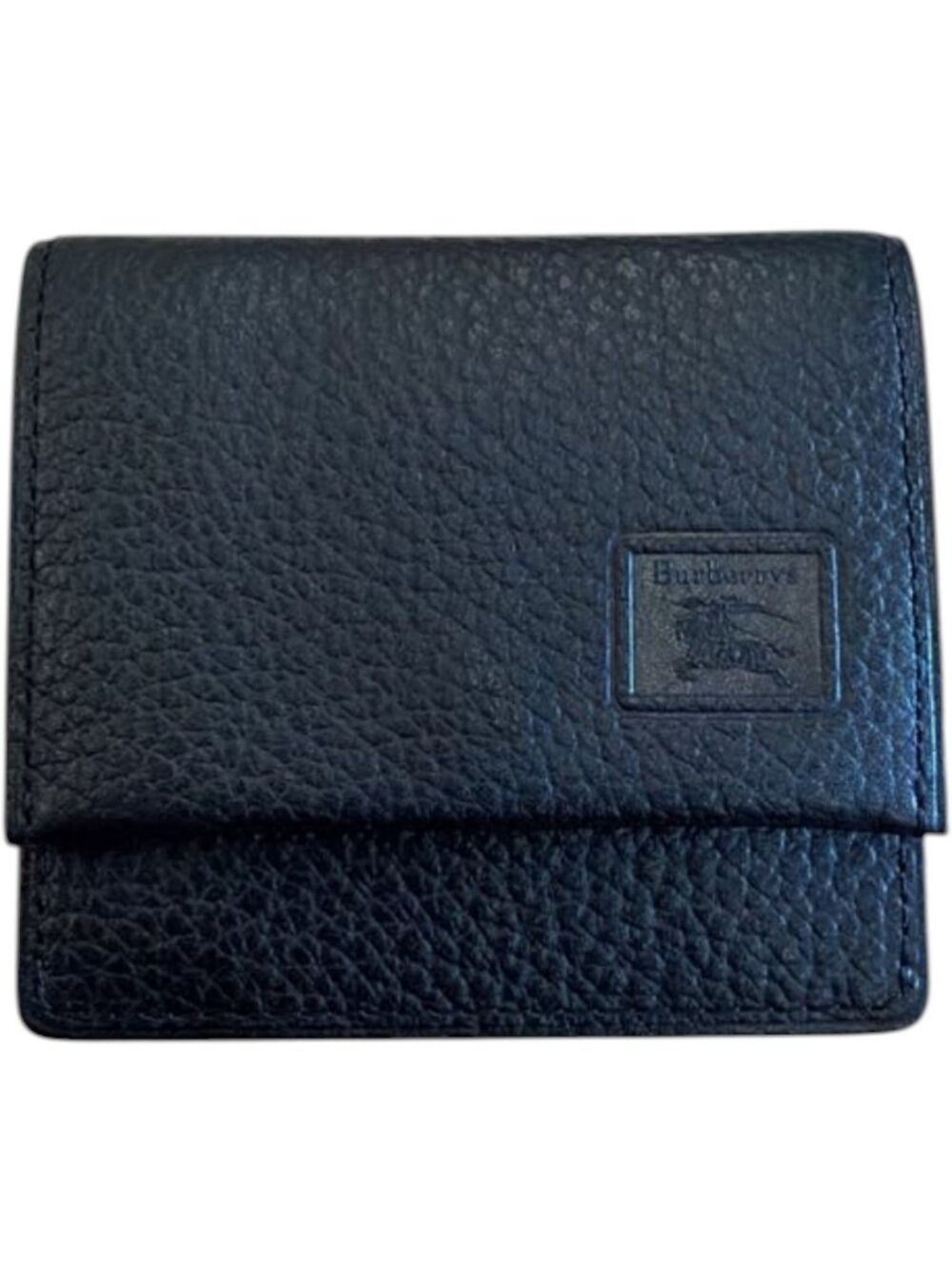 689154CR C1 Burberry Wallet Black Leather